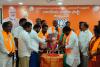 BJP marks Ambedkar's 135th birth anniversary at State headquarters in Vijayawada