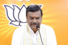 BJP State president PVN Madhav extends birthday greetings to Vice-President C.P. Radhakrishnan