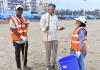 Chandrababu Naidu Takes Stock of Ocean Plastic Recovery Efforts at RK Beach
