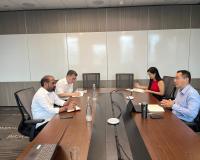 Andhra Pradesh Health Minister holds talks with NUS public health expert on strengthening State's medical infrastructure