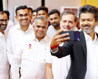 AIADMK Suffers Split as Rajya Sabha MP Shanmugam, Loyalists Back CM Vijay