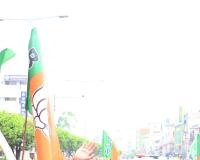 BJP holds victory rally in Vijayawada to celebrate wins in three States