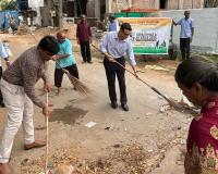 GST Officials Lead Swachhata Drive in Guntur