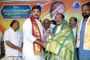 BJP leader Subba Rao felicitated on Spices Board appointment