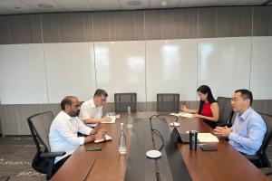 Andhra Pradesh Health Minister holds talks with NUS public health expert on strengthening State's medical infrastructure