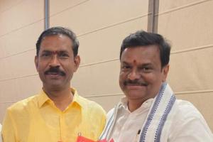 BJP State Chief PVN Madhav Extends Birthday Greetings to TDP's Palla Srinivasa Rao