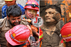 Two workers rescued alive from hydropower tunnel 10 days after Nepal floods