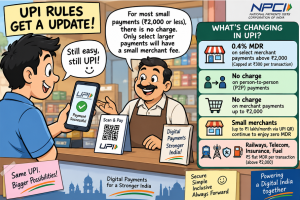 UPI to See Major Change: 0.4% MDR on Select Merchant Payments Above ₹2,000
