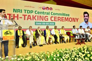 Lokesh Calls on NRI TDP Members to Work for NDA Victory in 2029