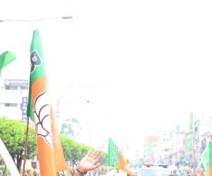 BJP holds victory rally in Vijayawada to celebrate wins in three States